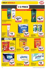 IGA catalogue week 40 Page 5: Rexona Clinical Protection Antiperspirant Deodorant Selected Varieties €7,00