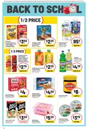 IGA catalogue week 40 Page 7: Cottee’s Cordial Selected Varieties €4,70, Vaalia Boost Probiotic Yoghurt €2,25