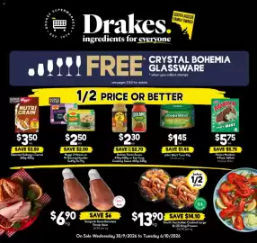 Drakes catalogue week 40 Page 1: Dolmio Pasta Sauce or KanTong Cooking Sauce €2,30