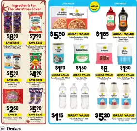 Drakes catalogue week 40 Page 18: Soda Water €1,15, Value Coconut Milk €170,00