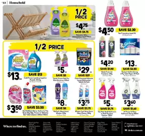 Drakes catalogue week 40 Page 22: Surf Laundry Liquid €4,50, The Pink Stuff Bathroom or Multi-Purpose Cleaner €5,00