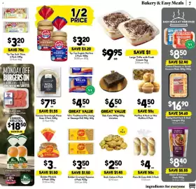 Drakes catalogue week 40 Page 7: Muffins €4,50, Pane Di Casa Rolls €4,00
