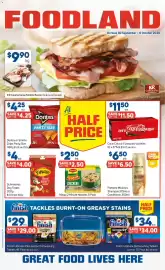 Foodland catalogue week 40 Page 1: Coca-Cola zero sugar €11,50, Pantene Miracles Shampoo or Conditioner €6,50