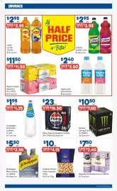 Foodland catalogue week 40 Page 18: Monster Energy Drink €10,50, Schweppes Mixers Drinks €5,50
