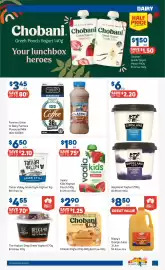 Foodland catalogue week 40 Page 21: The Yoghurt Shop Greek Yoghurt €4,55, Chobani Yoghurt Flip €2,90