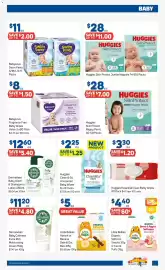 Foodland catalogue week 40 Page 23: Huggies Essential Clean Baby Wipes €3,30, Huggies Skin Protect Nappy Pants €28,00