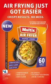 Foodland catalogue week 40 Page 34: Multix Air Fryer Paper Liners €6,00