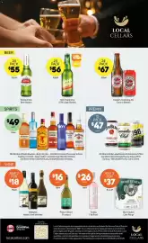 Foodland catalogue week 40 Page 35: Stella Artois Beer Bottles €55,00, Jim Beam White Label Bourbon & Cola Cans €47,00