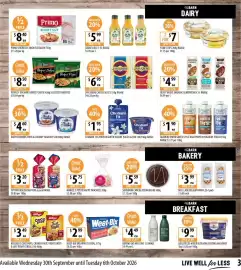 Supabarn catalogue week 40 Page 3: Jarlsberg Cheese Slices €6,95, Nutty Bruce Organic Almond Milk 1L Range €4,99