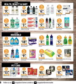 Supabarn catalogue week 40 Page 6: Rexona Aerosol Deodorant €5,25, Dazzle Antibacterial Wipes €1,99