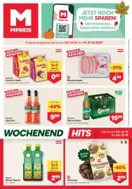 MPreis Flugblatt woche 40 Seite 1