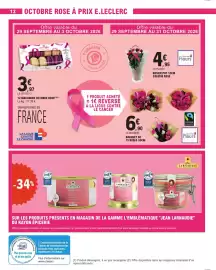 Catalogue E.Leclerc | Un octobre gourmand page 12: Rosier pot €4,95, Jean larnaudie l'émblématique