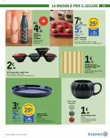 Catalogue E.Leclerc | Un octobre gourmand page 29: Bol à soupe avec 2 anses €2,50, HOMESIDE MOULE 9 MUFFINS €1,88