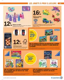 Catalogue E.Leclerc | Un octobre gourmand page 41: K!DWAY JEU D'ÉCHECS EN BOIS €12,90, KIDWAY MORGAN ET SES ROBES €12,90