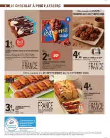 Catalogue E.Leclerc | Un octobre gourmand page 6: Nestlé Extreme €2,30, LES 3 MEUNIERS PAINS AU CHOCOLAT €3,79