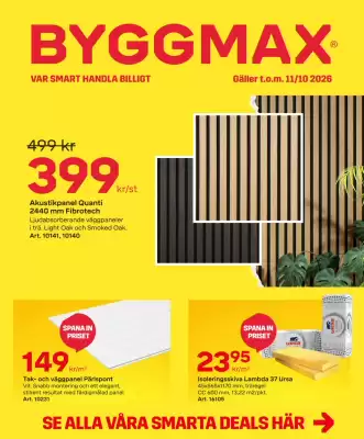 Byggmax (giltig till och med 12-10)