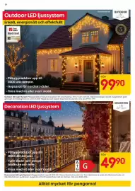 Rusta reklamblad vecka 40 Sida 10: Outdoor LED Light System €9.990,00, Decoration LED Ijussystem €49,90