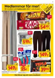 Rusta reklamblad vecka 40 Sida 15: Reflekt Nyans Väggfärg €519,00, Colgate Tandkräm €25,00