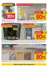 Rusta reklamblad vecka 40 Sida 5: Trim lackfärg €159,20, Dekorlister €49,90