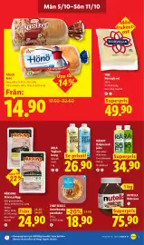 Lidl reklamblad vecka 41 Sida 6: Råsaft kallpressad juice €34,90, Pärsons skivat pålägg €24,90