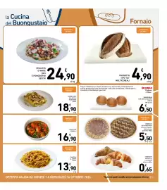 Volantino Spazio Conad Pagina 11: Insalata di mare ceci e pomodorini secchi €24,90, Crostata alla nocciola classica €5,50