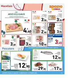 Volantino Spazio Conad Pagina 13: Fusi di pollo Conad Percorso Qualità €3,90