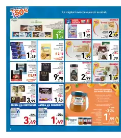 Volantino Spazio Conad Pagina 4: Buondì albicocca €1,69, Biscotti ai cereali Conad €1,79