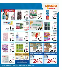 Volantino Spazio Conad Pagina 9: Pasta adesiva per dentiere parafarmacia conad €3,29