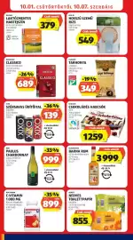 ALDI akciós újság hét 40 Oldal 8: MILSANI 10.01. CSÜTÖRTÖKTŐL 10.07. SZERDÁIG LAKTÓZMENTES HABTEJSZÍN 30 % zsírtartalom 0,2