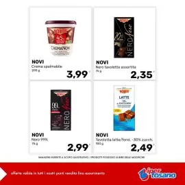 Volantino Iper Tosano settimana 40 Pagina 12: NOVI Crema spalmabile €3,99, NOVI Tavoletta latte/fond. €2,49