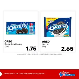 Volantino Iper Tosano settimana 40 Pagina 4: ORIGINAL OREO 5X OREO Biscotti multipack 220 g OPEN & SHARE OREO Biscotti € 396