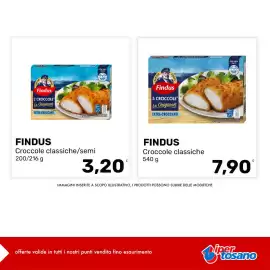 Volantino Iper Tosano settimana 40 Pagina 6: Findus Croccole classiche €3,20, Findus Croccole classiche €7,90