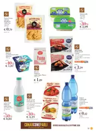Volantino Conad Pagina 13: Suppli di Riso Ragù e Mozzarella Garbo €3,29, Pasta fresca ripiena Pastificio Valle Oro €0,79
