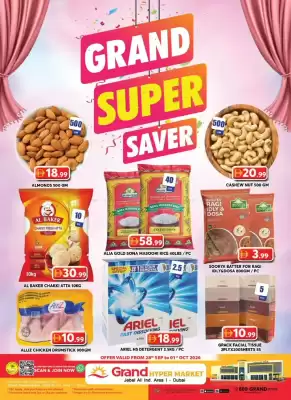 Grand Hyper Market catalogue (valid until 1-10)