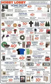 Hobby Lobby weekly ad week 40 Page 1