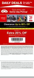 JC Penney weekly ad week 40 Page 8: DAILY DEALS New each day ALL WEEK Save time with Same-day Pickup* *Details *Exclusions
