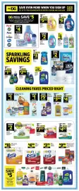 Dollar General weekly ad week 40 Page 12: True Living Bath Tissue €4,50, True Living Disinfectant Wipes €4,00