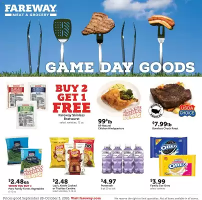 Fareway (valid until 3-10)