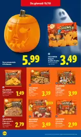 Volantino Lidl | Da Lidl ogni brivido vale davvero. Pagina 12: Halloween Mini Pizze farcite €3,39