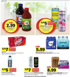 Meijer weekly ad week 40 Page 13: Glaceau smartwater or Eternal Naturally Alkaline Spring Water €5,99