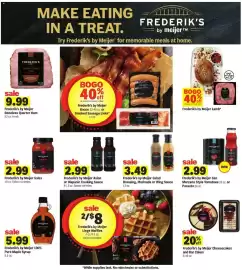 Meijer weekly ad week 40 Page 14: Frederik's by Meijer Asian or Hispanic Cooking Sauce €2,99