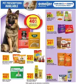 Meijer weekly ad week 40 Page 20: Meijer Pet Training Pads or Diapers, Nylabone Dog Toys or Treats