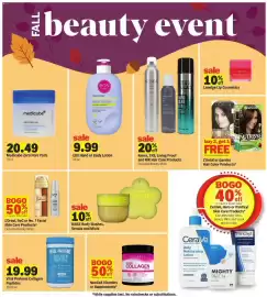 Meijer weekly ad week 40 Page 26: L'Oréal or Garnier Hair Color Products, L'Oréal, RoC or No. 7 Facial Skin Care Products