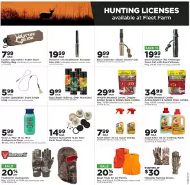 Mills Fleet Farm weekly ad week 40 Page 15: Wildlife Research Center Active-Branch & Golden Rope Combo €34,99