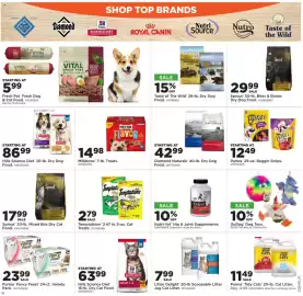Mills Fleet Farm weekly ad week 40 Page 23: Hills Science Diet Dry Dog Food €86,99, Sprout mixed bits dry cat food €17,99