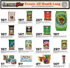 Mills Fleet Farm weekly ad week 40 Page 24: Kaytee sunflower hearts & chips wild bird food €16,99