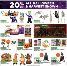 Mills Fleet Farm weekly ad week 40 Page 3: Pumpkin Carving Kits & Accessories, Seasonal Fall Flags & Accessories