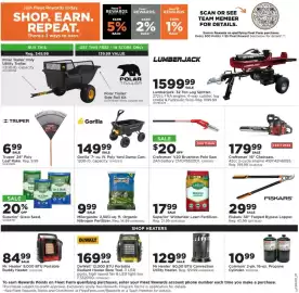 Mills Fleet Farm weekly ad week 40 Page 5: Truper 24" Poly Leaf Rake €6,99, Superior Grass Seed