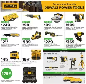 Mills Fleet Farm weekly ad week 40 Page 7: DeWalt Push & Flip Folding Utility Knife €12,99