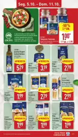 Folheto ALDI semana 41 Página 11: Cucina mini bruschetta €3,19, Cucina focaccia €2,29